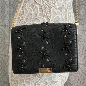 Michael Kors Small Leather Embossed Crossbody Bag